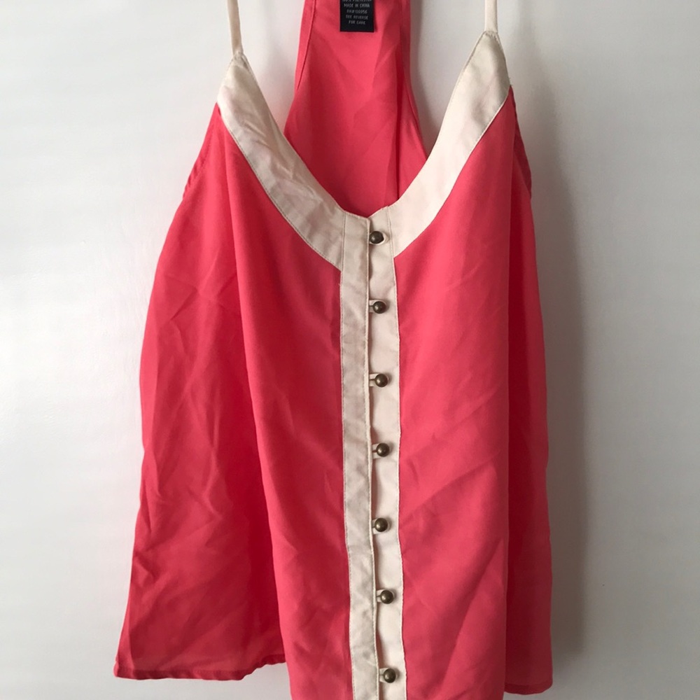 Cotton Express Coral Tank Top Sz XL $3 if Bundled